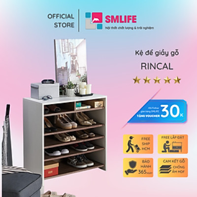Kệ để giầy mini thiết kế đơn giản gọn gàng SMLIFE Rincah