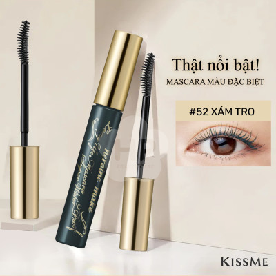 Mascara Nâng Cong Và Làm Dài Me Màu Xám Tro Kissme Heroine Make 6 G