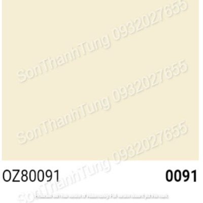 OEXPO ZOCO ALPES FOR EXTERIOR – SƠN PHỦ NGOẠI THẤT BÓNG CAO CẤP- OZ80091