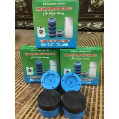 Bộ 4 miếng đệm cao su lót chân máy giặt chống rung chống ồn