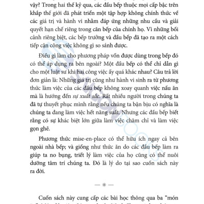 Sách - Work Clean - Phương Pháp Tổ Chức Công Việc Và Đời Sống Như Một Đầu Bếp Chuyên Nghiệp