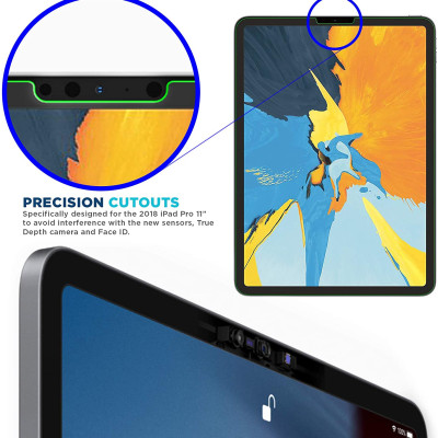 Miếng dán kính cường lực cho iPad Pro 11 2021 chip M1 / Pro 11 2020 / Pro 11 2018 / Air 4 10.9 inch hiệu HOTCASE HBO (độ cứng 9H, mỏng 0.3mm, hạn chế bám vân tay) - hàng nhập khẩu