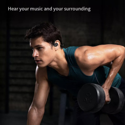 Tai Nghe Không Dây Thể Thao Wiwu Marathon SE Dành Cho Các Thiết Bị Có Bluetooth Chất Lượng Âm Thanh Cao, Uốn Cong 360 Độ - Hàng Chính Hãng