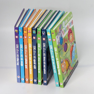 Sách - Đừng Chạm Vào - Giúp Trẻ Phát Triển Não Bộ - Chọn Lẻ 9 Chủ Đề - Tân Việt Books