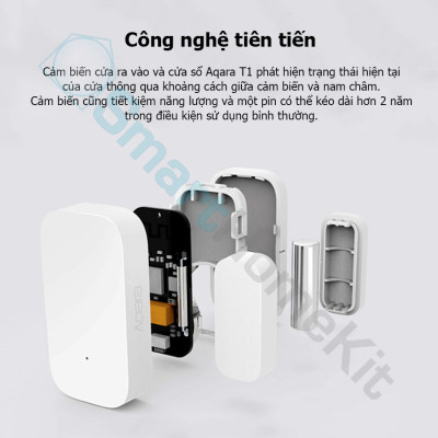 Cảm biến cửa Aqara T1 Door and Window Sensor Zigbee 3.0 DW-S03D