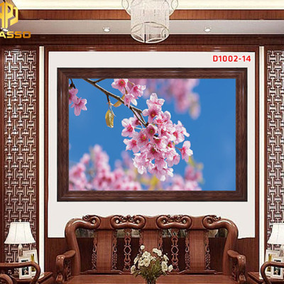 Tranh kính Phong cảnh thiên nhiên D1002 01 (được chọn mẫu)