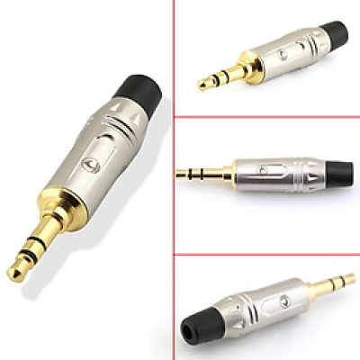 Đầu hàn giắc cắm âm thanh 3.5mm cỡ nhỏ mạ vàng Coraon LCS3G . Hàng Chính hãng