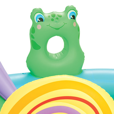 Bể Phao Liên Hoàn Cầu Trượt Ốc Sên Bestway 53055