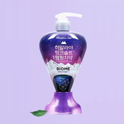 Kem đánh răng Muối Hồng Himalaya Pink Salt BioMe Pumping Hàn Quốc 285g