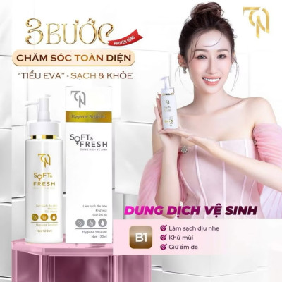 Dung Dịch Vệ Sinh Phụ Nữ Soft & Fresh tặng kèm nước hoa vùng kín và nước hoa body Đông Anh Collagen X3