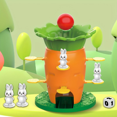 Đồ chơi - HZ-081 Mô hình tháp cân bằng củ cải (KT 23x10x23cm)