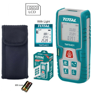 MÁY ĐO KHOẢNG CÁCH LASER 40M TOTAL TMT5401 - HÀNG CHÍNH HÃNG