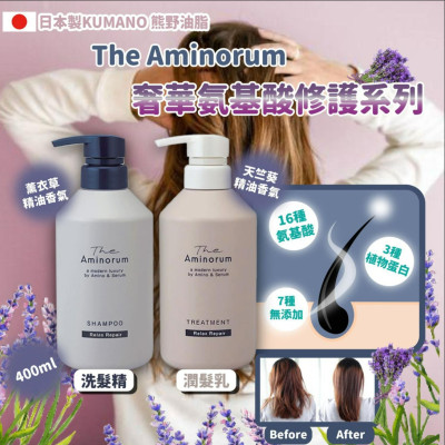 Dầu Xả Phục Hồi Tóc Gãy Rụng Và Hư Tổn Salon Link The Aminorum Treatment (400 mL)