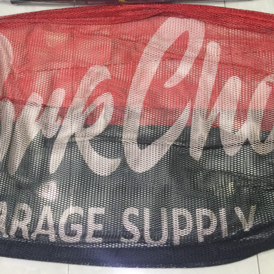 Bộ khung võng BAN MAI:  khung võng sắt sơn tĩnh điện + Lưới dày số 9 in họa tiết sọc cán nhựa 40cm