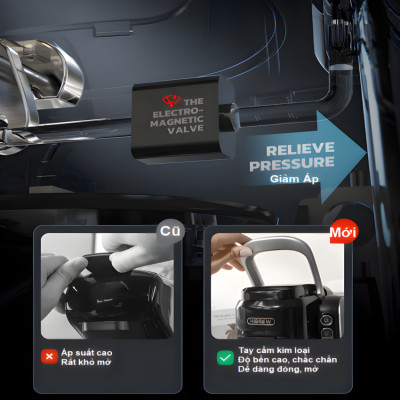 Máy pha cà phê 4 trong 1, Espresso, Viên Nén Nespresso, Nescafe Dolcegusto, Kcup thương hiệu Mỹ cao cấp HiBREW H6 - Hàng Nhập Khẩu