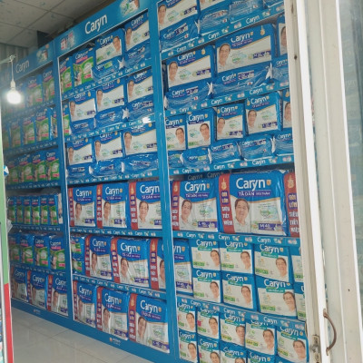 Mẫu mới nhất - Tã dán Caryn XL20 Siêu thấm Đệm thấm xanh bảo vệ vùng xương cụt - Tã dán người già, người lớn tuổi Caryn