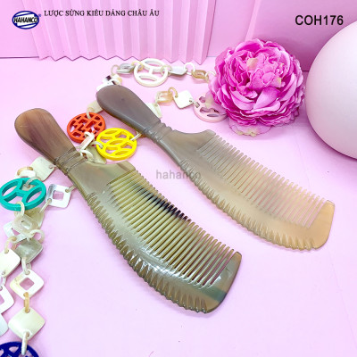 Lược sừng xuất nhật (Size:XL - 20cm) COH176 - Lược kiểu dáng đẹp / cao cấp - Chăm sóc tóc