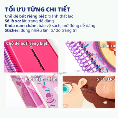 Sổ Tay Tập Trang Điểm Và Thiết Kế Trang Sức Mideer Make up Manual, Đồ Chơi Cho Bé Từ 5 Tuổi