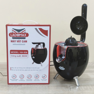 Máy vắt cam công nghiệp Ladomax Ha936 - công suất 860W - Moto đồng - có linh kiện thay thế - Hàng chính hãng