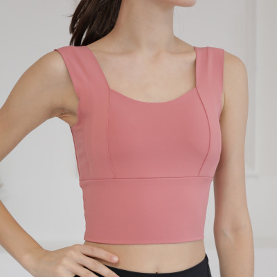 ĐỒ TẬP GYM,YOGA NỮ -ÁO BRA CROPOP DÂY BẢN TO