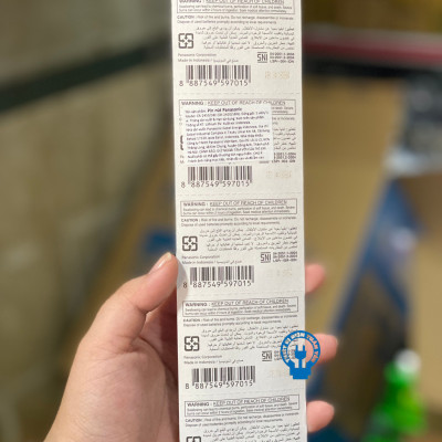 Vỉ 5 Viên Pin CR2450 3V Panasonic - Hàng Chính Hãng