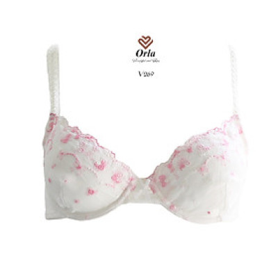 Áo Lót Nữ Ren Thêu Hoa Orla V269 Có Gọng Không Mút