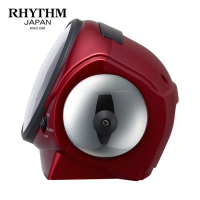 Đồng hồ để bàn Nhật Bản Rhythm 8RA646SR01 – KT: 18.5 x 12.1 x 10.6cm. Vỏ nhựa. Dùng Pin.