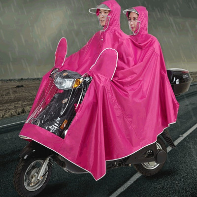 Áo Mưa Phản Quang Chống Thấm Có Kính Che Mặt 2 Đầu Cao Cấp Chất Liệu Dày Dặn - Ngăn Tia Tử Ngoại - Cách Nhiệt Tốt