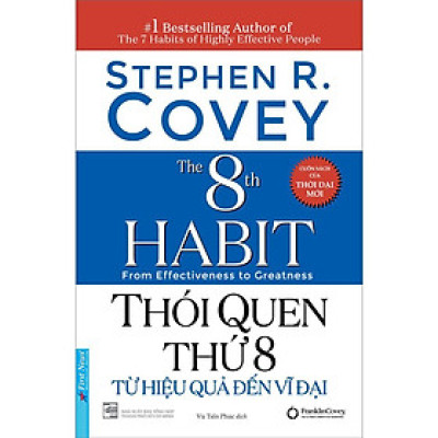 Sách - Thói Quen Thứ 8 - Từ Hiệu Quả Đến Vĩ Đại - Bìa Mềm