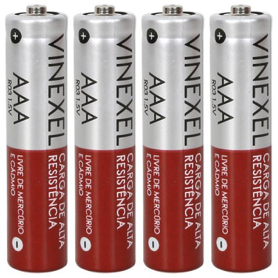 Vỉ 4 Pin Carbon AAA Vinexel - Voniko