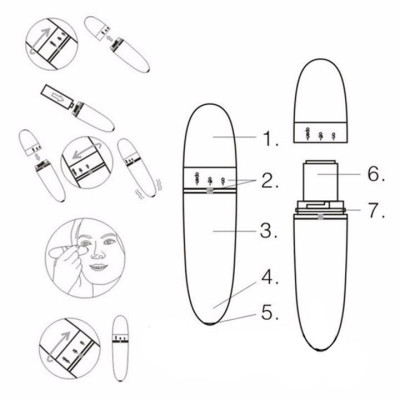 (Hàng Hot) Dụng Cụ matxa Mắt, Chống Bọng Mắt Thâm Quầng Mini Toàn Thân Thẩm Mỹ Loại Xịn (Hàng Nhập Khẩu) Loại Xịn