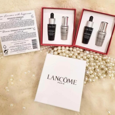 Set mini Serum dưỡng da Lancome Advanced Geifique 10ml + Kem Mắt 5ml