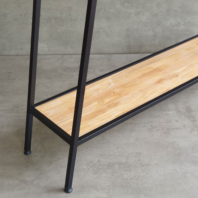 Bàn trang trí console gỗ cao su chân sắt Juno sofa CSTCT061120x30x85 cm nhiều màu lựa chọn 