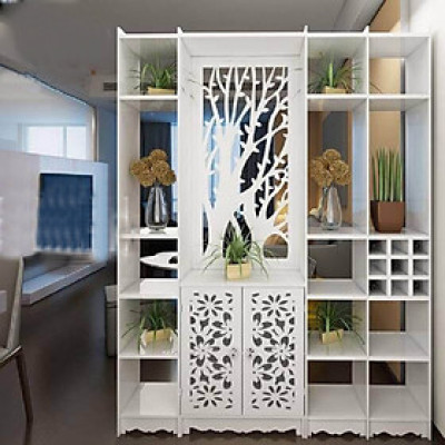 Vách Ngăn Tủ Kệ Kết Hợp