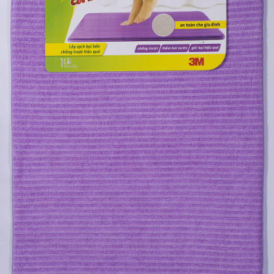 Thảm chống trượt cao cấp Scotch-Brite 3M 40x60cm đa năng, lấy bụi hiệu quả, thấm hút nước tốt, nhanh khô