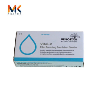 VIÊN ĐẶT HỖ TRỢ P.H.U K.H.O.A VITAL -V FILM FORMING OVULES (H/10V)