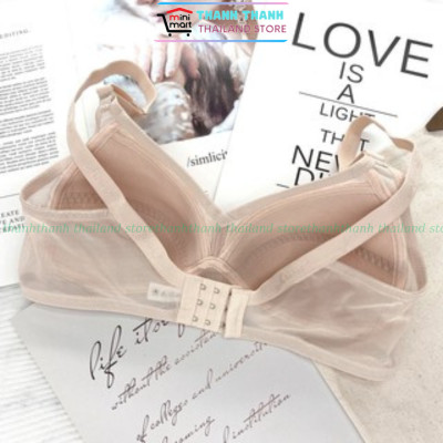 Áo ngực mỏng không có mút, form quả vừa, cup B, ANNY Thái Lan 1912