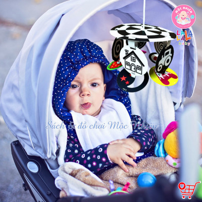 Đồ Chơi Treo Cũi Treo Xe Đẩy Kích Thích Thị Giác Cho Bé Sơ Sinh 0-6 Tháng - Hiệu Lalala Baby
