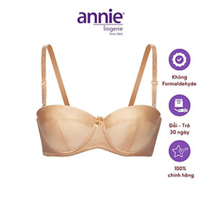 Áo ngực cúp ngang mút mỏng siêu nhẹ annie BRA8149 quyến rũ, có chỗ lắp thêm mút nâng ngực gợi cảm, ôm ngực không hở ngực