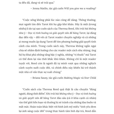 Sách - Khi Trải Bài Không Như Ý - Đọc Vị Tình Huống Và Giải Quyết Vấn Đề Bằng Tarot