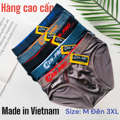 Combo 5 Quần Lót Nam Thun Lạnh Lưng To Menpro MP1 – Hàng Cao Cấp