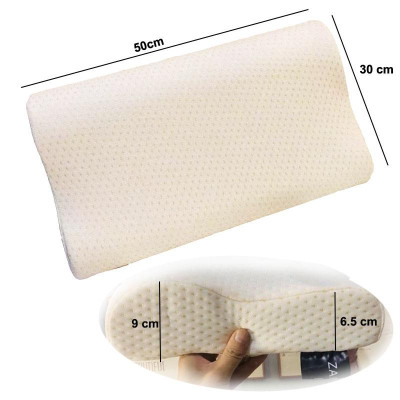 Gối Cao Su Non Cao Cấp - Gối Cao Su Chông Ngáy Ngủ, Mềm Mại Cho Giấc Ngủ Êm Ái