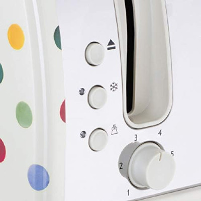 Máy Nướng Bánh Mì Russell Hobbs Emma Bridgewater 21295 Polka Dot 2 Lát Màu Kem Hàng chính hãng