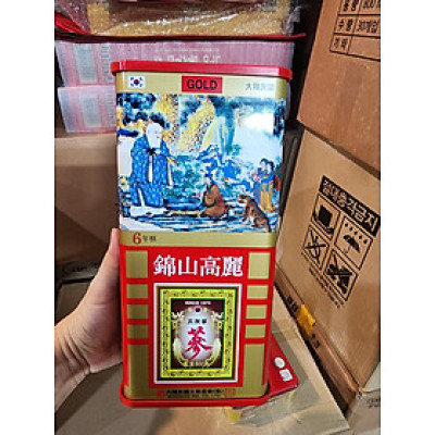  SÂM CỦ KHÔ KOREAN RED GINSENG 600G HỘP