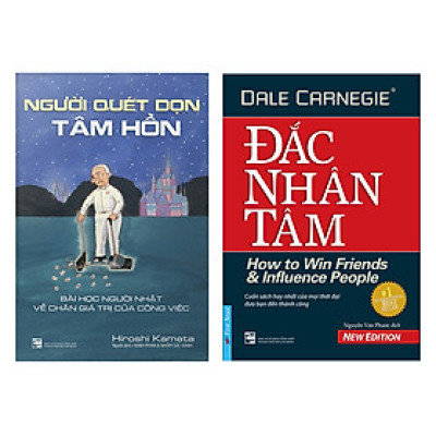 Combo Người Quét Dọn Tâm Hồn + Đắc Nhân Tâm