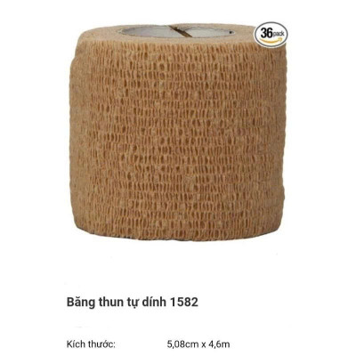 Băng thun tự dính 3M COBAN 1582 kích thước 5cm x 4,5m