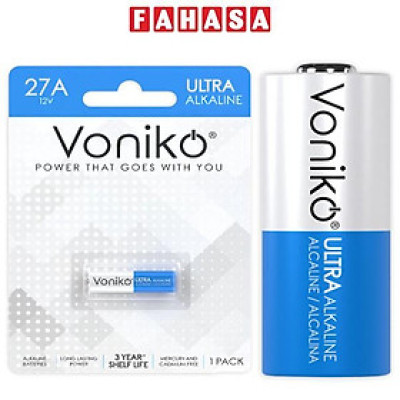 Pin Kiềm 27A 12V - Voniko