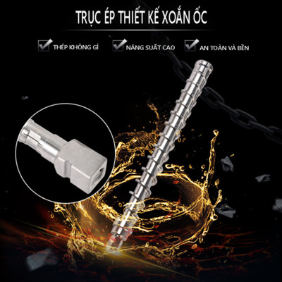 Máy ép dầu thực vật nóng và lạnh dùng trong gia đình thương hiệu cao cấp AOSIDA 888A - Hàng Chính Hãng