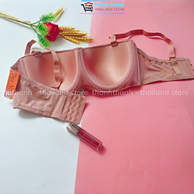Áo ngực cup ngang Thái Lan BeeNa 2247 vải mềm big size, có gọng, quả cup B, C, chống xệ
