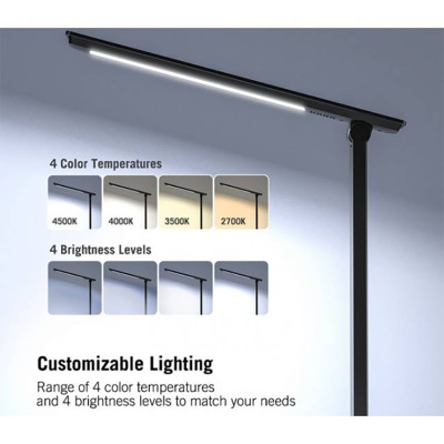 Đèn LED Bảo Vệ Mắt Kiêm Sạc Không Dây Taotronics 5W TT-DL057 - Màu Đen